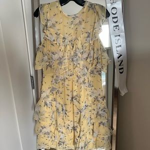 Rebecca Taylor yellow dress in size 4